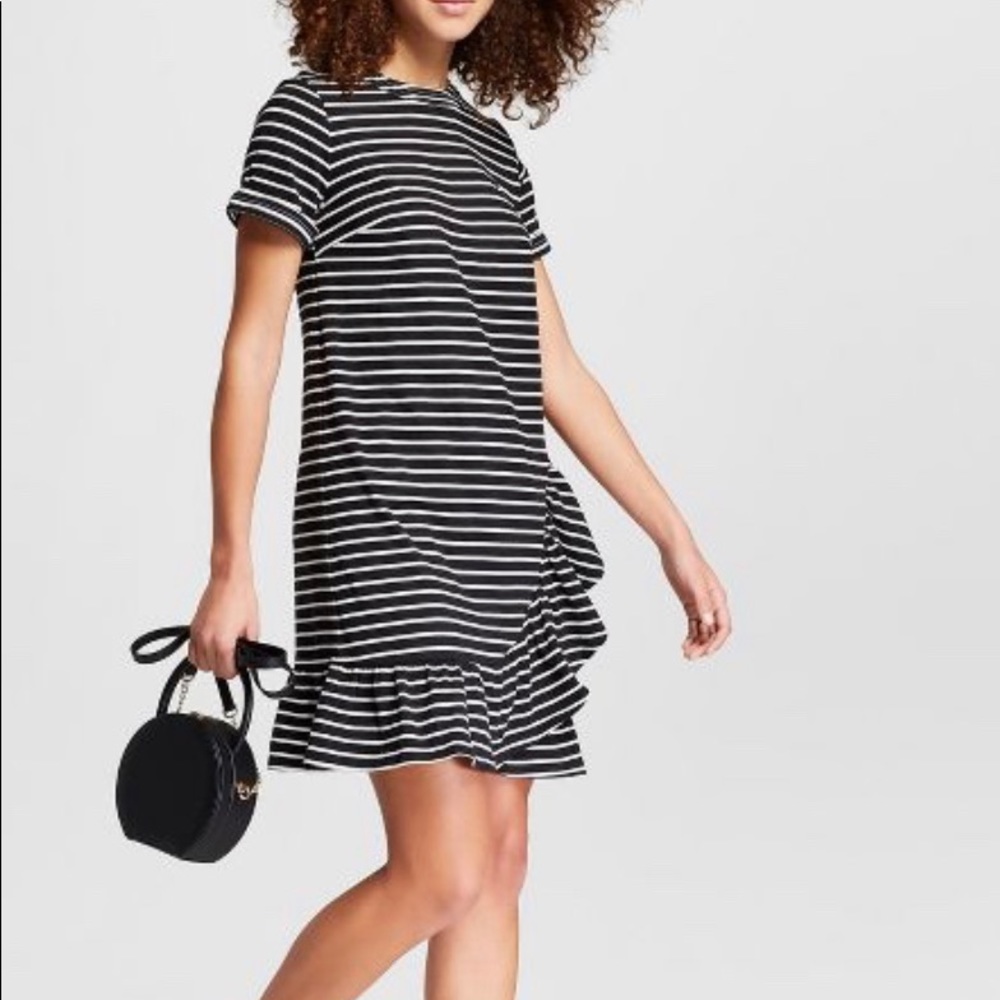 Target A New Day ruffle striped dress